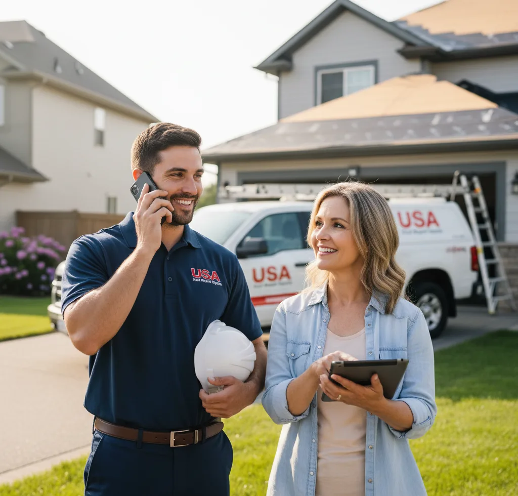 USA Roof Repair Experts customer support in Westmoreland